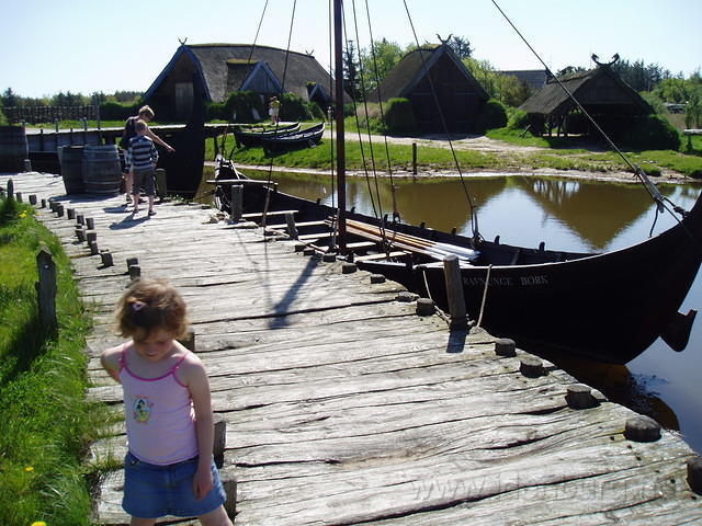 Bork Havn, op de Vikingkade
