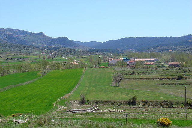 Spanje2004 094
Landschap in de buurt van Cedrillas