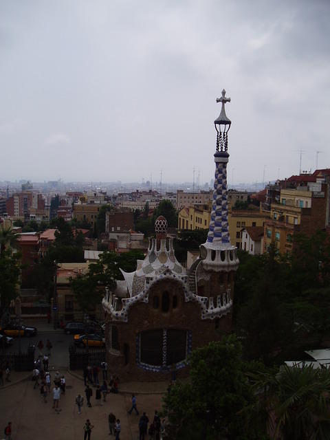 Spanje2004 027
Barcelona, het park van Gaudi