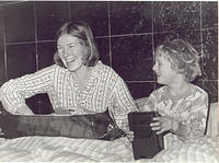 1979-01-02 - Joke en Sanne zijn jarig, 33 en 8 jaar.