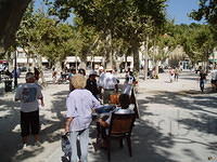 St. Tropez - Jeux des Boules op het plein