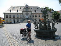 Lippstadt, stadhuis en fontein