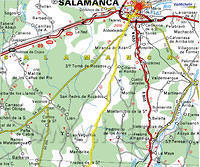 Zaterdag 19 april 2003
Candelario-Salamanca deel 2
81 km. - 800m ^