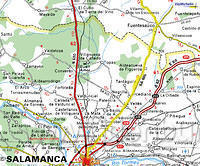 Maandag 21 april 2003
Salamanca-Zamora deel 1
75 km. 700m ^