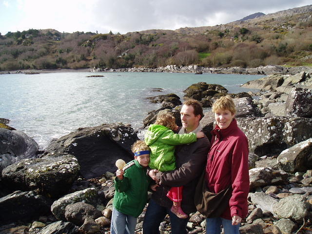 Beara, even genieten met z'n allen.