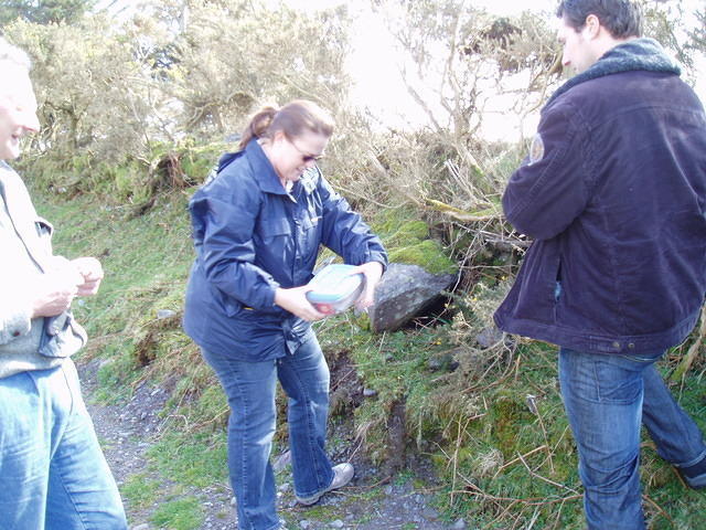 En warempel onze eerste Ierse cache.