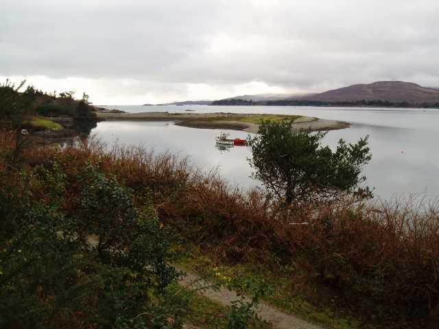 Uitzicht vanaf Rossdohan Pier