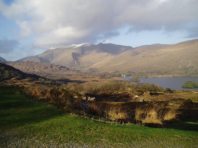 Killarney National Park, Ladies View naar het westen 2.