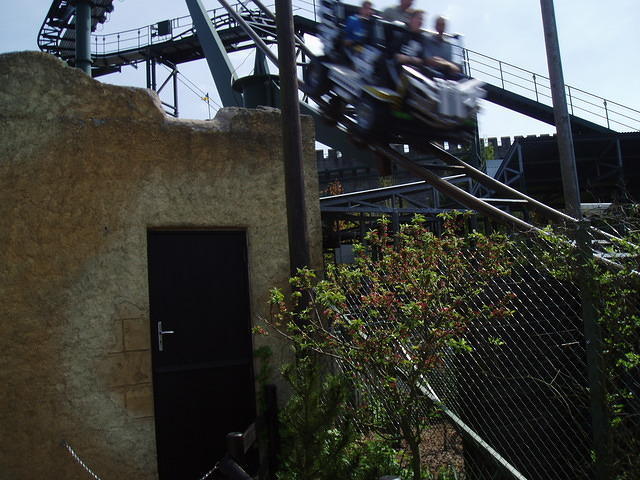 Legoland, Jesper en Ruurd in de achtbaan