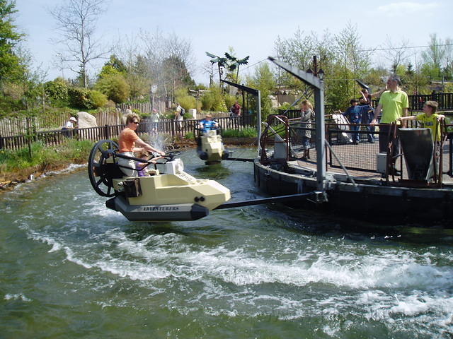Legoland, en nog eens in volle vlucht