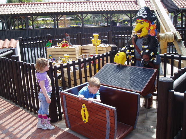 Legoland, op bezoek bij Captain Hook