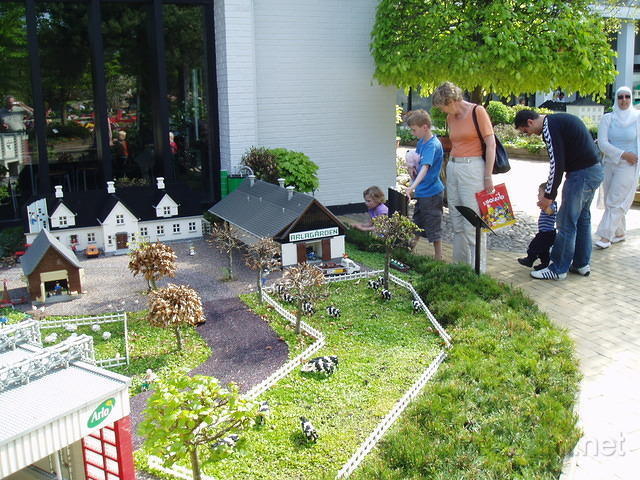 Legoland, op weg naar de uitgang