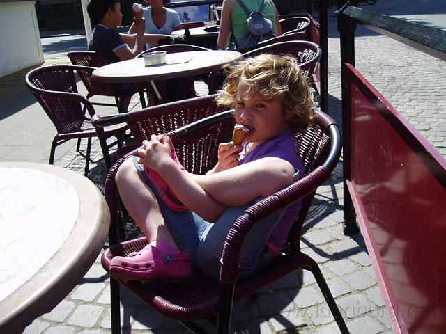 Ribe, een heerlijk ijsje