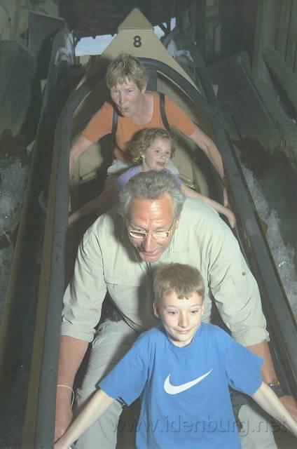 Legoland, met z'n vieren in de kano