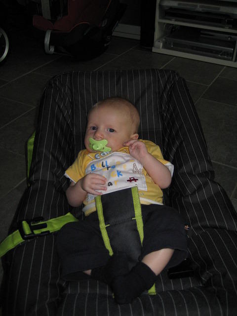 Beau slaapt niet