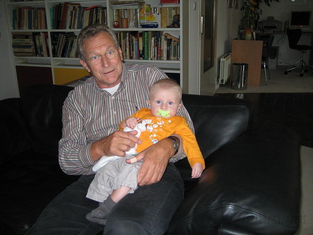 Ruurd onwennig met Beau