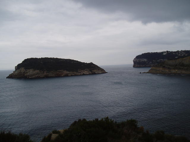 Cap de la Nao, richting Moraira.