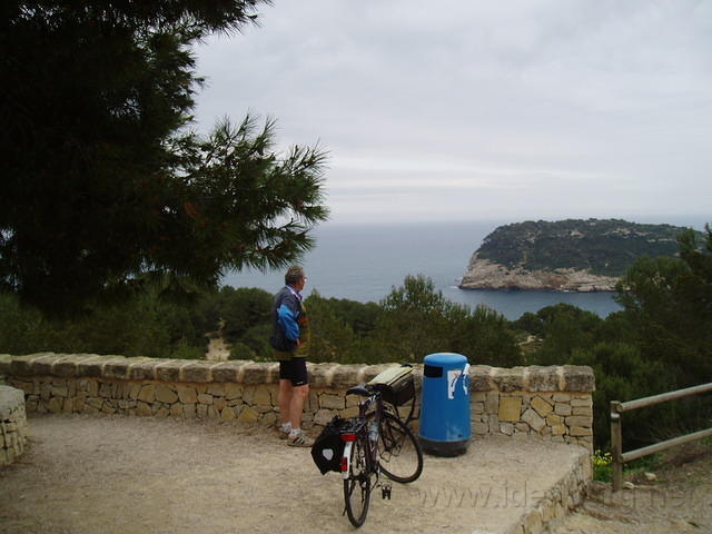 Cap de la Nao, terug bij de fietsen.
