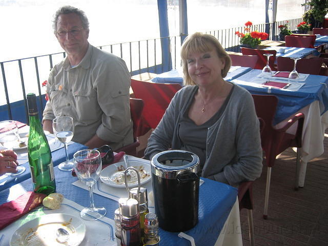 Javea, en boven de zee.
