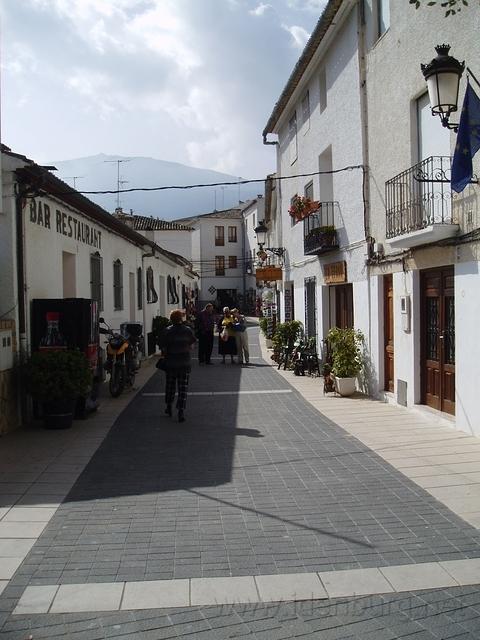Guadalest, druk overleg