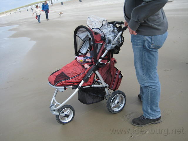 Beau op het Texelse strand