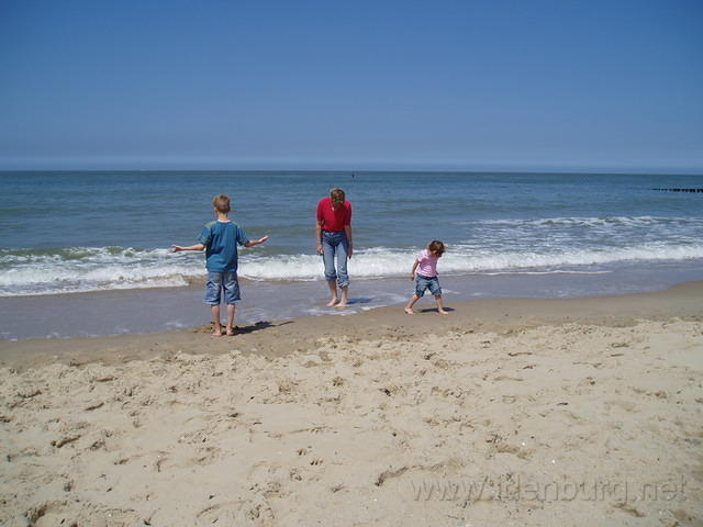Domburg - Het strand, kwal weg?