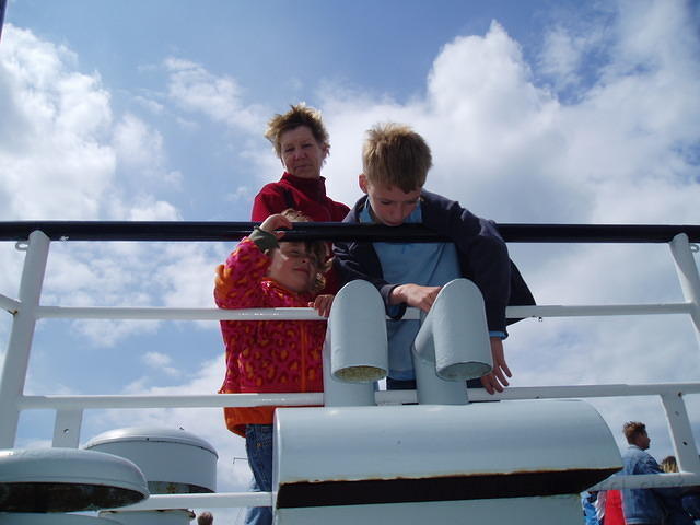 Neeltje Jans, met veel wind ook.