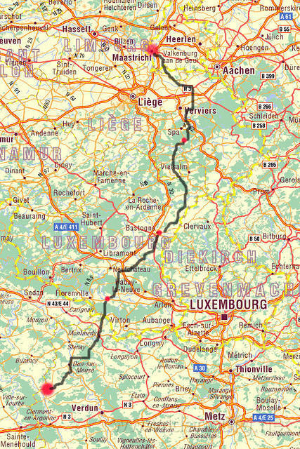 Deel VI - De Ardennen
Varennes en Ardennes-Maastricht