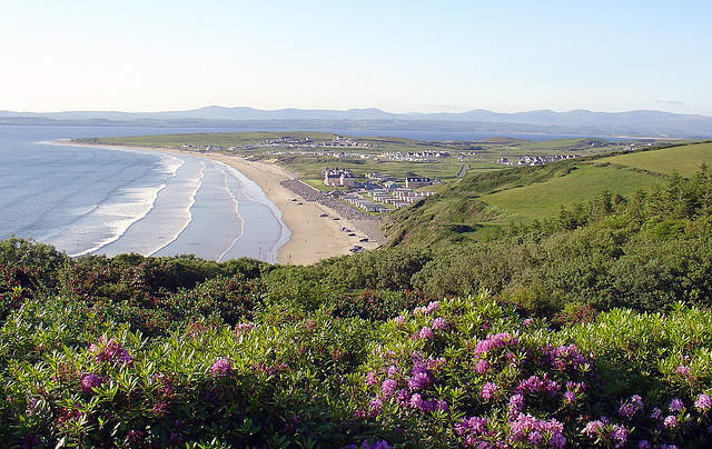 Ierland2005 723 - Coolmore, beneden is het fietsstrand