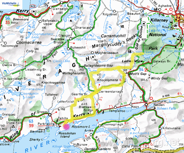 Vrijdag 24 junie,
Rondje Ivernagh,
70 km,
grotendeels zonnig