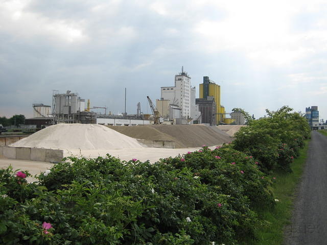 Hamm, aan de Zuidkant van het kanaal