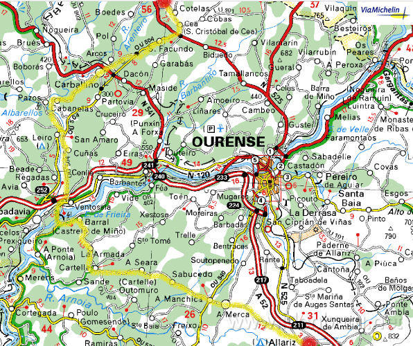 Zaterdag 26 april 2003
Allariz-El Reino
84 km. 1500m ^