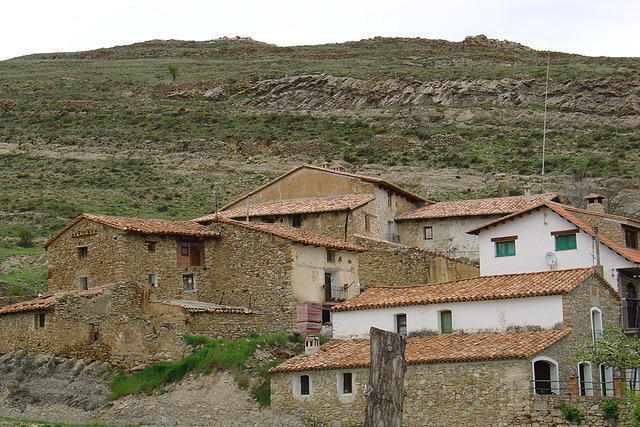 Spanje2004 097
Op weg naar Cantavieja, een bergdorpje