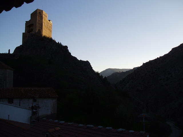 Spanje2004 056
Alcal de la Selva, uitzicht vanuit het appartement (Ruurd)