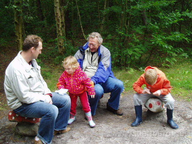 Vermoeiende wandeling Opa?