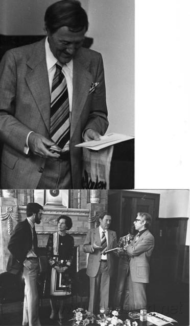 Chris Overmans gaat met pensioen in 1978