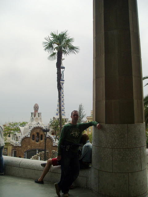 Parc pilaar