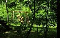 Op de schommel / On the swing 1