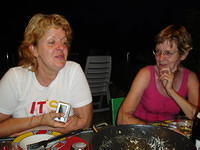 Wimkelina - Diner op het terras