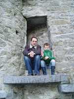 Sanne and son.