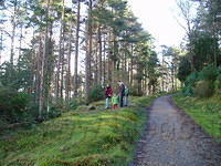 Weer naar beneden bij Torq Waterfall.