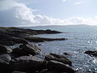 Beara, aan het water.