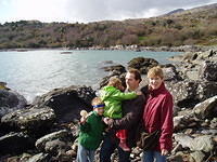 Beara, even genieten met z'n allen.