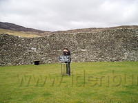 Staigue Fort, Reint fotografeert.