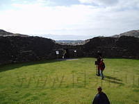 Satigue Fort, richting zee.