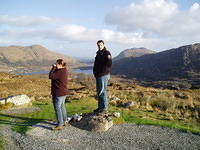Killarney National Park, Ladies View met onze eerste gasten.