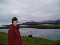 Richting Sneem vanaf Rossdohan.