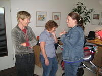 Moeder en schoondochters