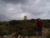 El Cap d'Or, we zijn bijna bij de toren.