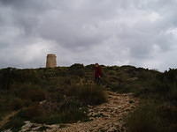 El Cap d'Or, Joke kijkt richting Calpe.